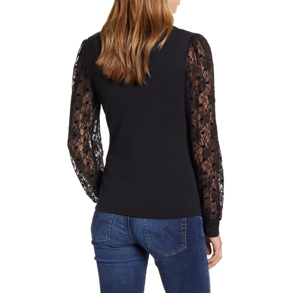 Rachel PARCELL LACE SLEEVE TOP 🌸💖 - Picture 2 of 2